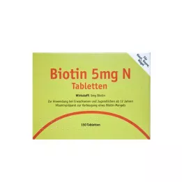 BIOTIN 5 mg tabletki N, 150 szt