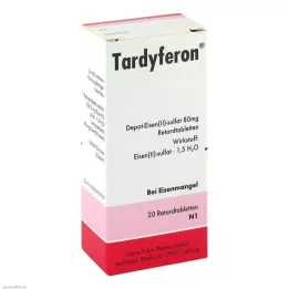TARDYFERON Tabletki o przedłużonym uwalnianiu, 20 szt