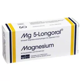 MG 5 LONGORAL Tabletki do żucia, 50 szt