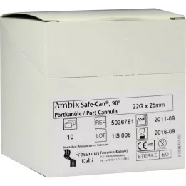 AMBIX Safe-Can Portpunkt.Kan.22 Gx25 mm wygięty, 10 szt
