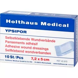 WUNDVERBAND Ypsipor sterylny 5x7,2 cm, 50 szt