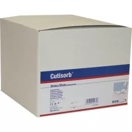 CUTISORB ssanie ściska rozkład 10x10 cm, 100 szt