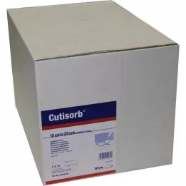 CUTISORB kompresy chłonne niejałowe 15x25 cm, 100 szt
