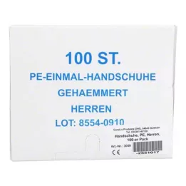 HANDSCHUHE PE Mężczyźni, 100 sztuk