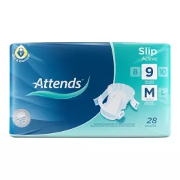 ATTENDS Slip Active 9 M, 28 sztuk