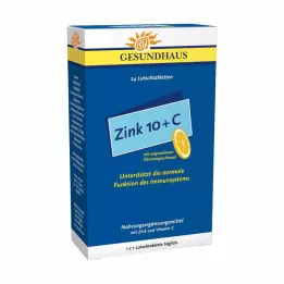 ZINK 10+C pastylki, 24 szt