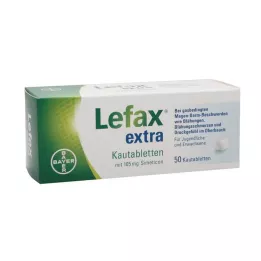 LEFAX tabletki do żucia extra, 50 szt