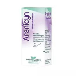 ARANICYN Mieszanka na problemy z wątrobą i żółcią, 50 ml