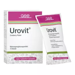 GSE Urovit Żurawina w proszku, 10X3 g