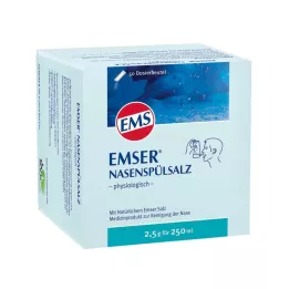 EMSER Sól do płukania nosa butelka fizjologiczna 50 szt