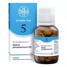 BIOCHEMIE DHU 5 Kalium phosphoricum D 6 tabletek, 200 szt