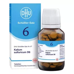 BIOCHEMIE DHU 6 Kalium sulfuricum D 6 tabletek, 200 szt