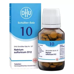 BIOCHEMIE DHU 10 tabletek Natrium sulfuricum D 12 szt
