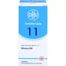 BIOCHEMIE DHU 11 Silicea D 6 tabletek, 200 szt