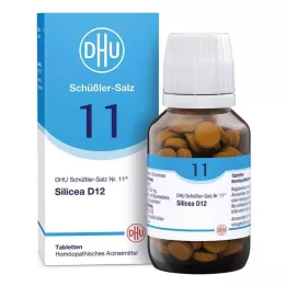 BIOCHEMIE DHU 11 Silicea D 12 tabletek, 200 szt