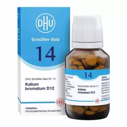 BIOCHEMIE DHU 14 Kalium bromatum D 12 tabletek, 200 szt