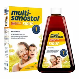 MULTI SANOSTOL Sirup bez dodanego cukru, 260 g