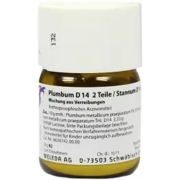 PLUMBUM D14 2 Części/ STANNUM D14 1 TRITURCJA CZĘŚCI, 50 G