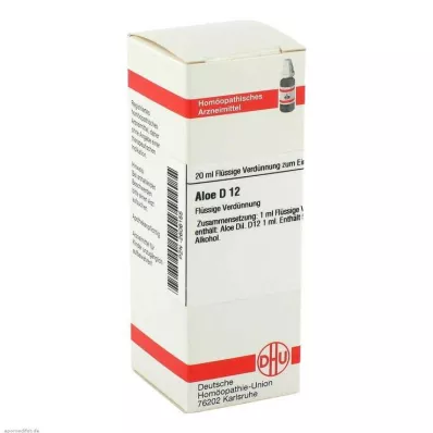 Aloes D12, 20 ml