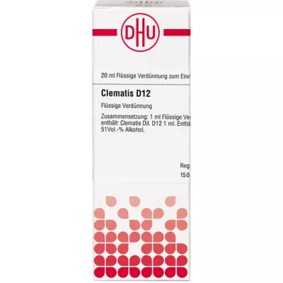 Clematis D12, 20 ml Clematis D12, 20 ml