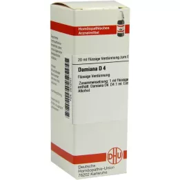 Damiana D 4 Rozcieńczenie, 20 ml