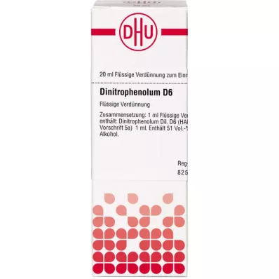 Dinitrophenolum D 6, 20 ml Dinitrophenolum D 6, 20 ml