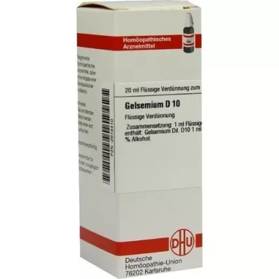Gelsemium D10, 20 ml Gelsemium D10, 20 ml