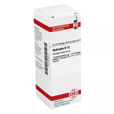 HYDRASTIS D 12 Rozcieńczenie, 20 ml HYDRASTIS D 12 Rozcieńczenie, 20 ml