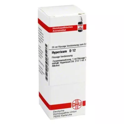 HYPERICUM D 12 Rozcieńczenie, 20 ml HYPERICUM D 12 Rozcieńczenie, 20 ml