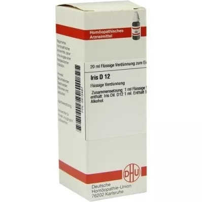 IRIS Rozcieńczenie D12, 20 ml IRIS Rozcieńczenie D12, 20 ml