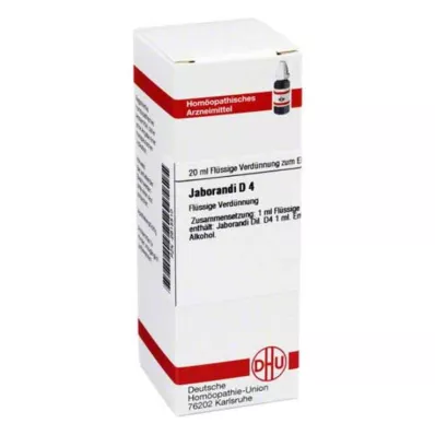 JABORANDI D 4 Rozcieńczenie, 20 ml