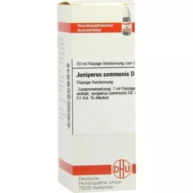 Juniperus Comm D 6, 20 ml