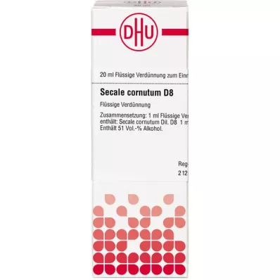 Secale Cornut D 8, 20 ml Secale Cornut D 8, 20 ml