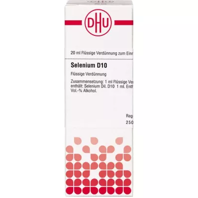 SELENIUM D 10 Rozcieńczenie, 20 ml