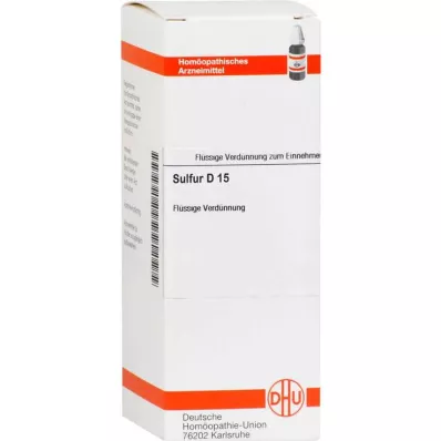 SULFUR D 15 Rozcieńczenie, 20 ml