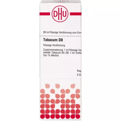 TABACUM D 8 Rozcieńczenie, 20 ml