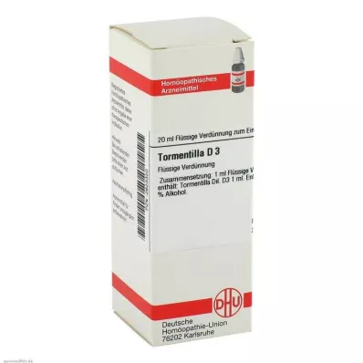 TORMENTILLA D 3 Rozcieńczenie, 20 ml TORMENTILLA D 3 Rozcieńczenie, 20 ml