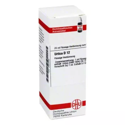 URTICA D 12 Rozcieńczenie, 20 ml URTICA D 12 Rozcieńczenie, 20 ml