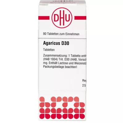 Agaricus D30, 80 szt Agaricus D30, 80 szt