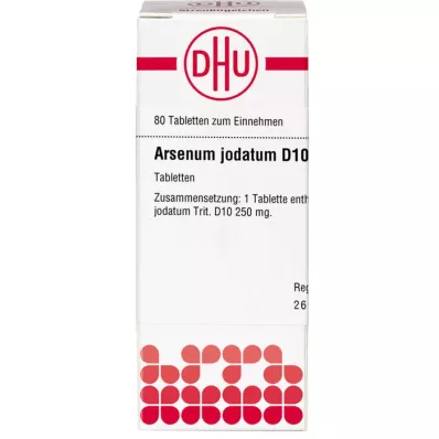 Arsenum Jodat D10, 80 szt Arsenum Jodat D10, 80 szt
