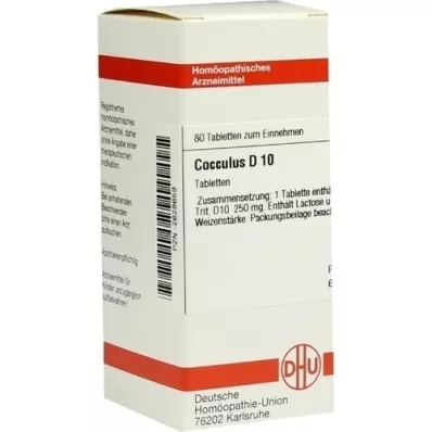 Cocculus D10, 80 szt