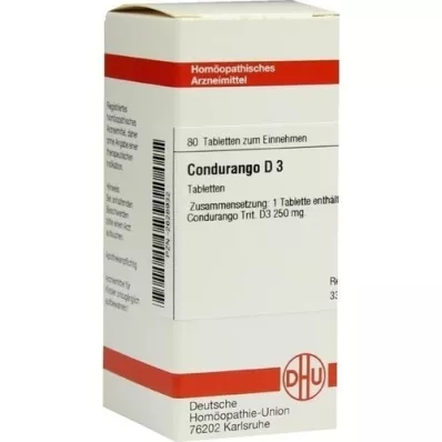 Condurango D 3, 80 szt Condurango D 3, 80 szt