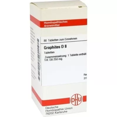 GRAPHITES D 8 tabletek, 80 szt GRAPHITES D 8 tabletek, 80 szt