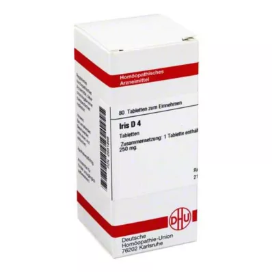 IRIS D 4 tabletki, 80 szt IRIS D 4 tabletki, 80 szt