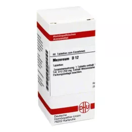 MEZEREUM D 12 tabletek, 80 szt