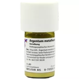 ARGENTUM METALLICUM Praeparatum D 20 Tritureation, 20 g