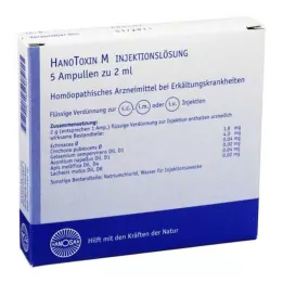 HANOTOXIN M Roztwór wstrzyknięcia, 5x2 ml