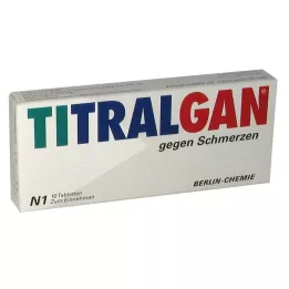 TITRALGAN Tabletki przeciwbólowe 10 szt
