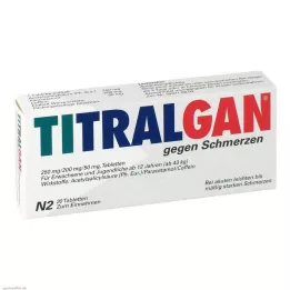 TITRALGAN Tabletki przeciwbólowe 20 szt