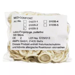 FINGERLING Lateks OP Rozmiar 3, 100 sztuk